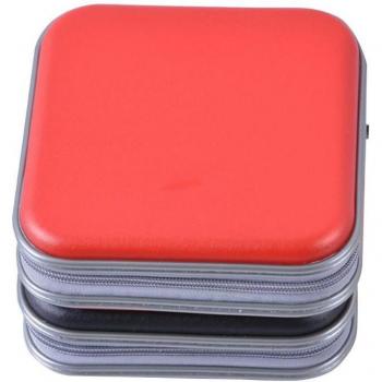 40-Disc Portable CD/DVD Holder Case