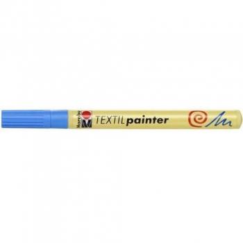 Marabu Textil Painter Azurblau (1-2 mm Spitze)