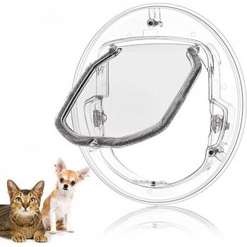 Round Glass Pet Gate – Secure Entry