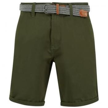 Belted Green Oxford Shorts – Tokyo Laundry Menswear, Small