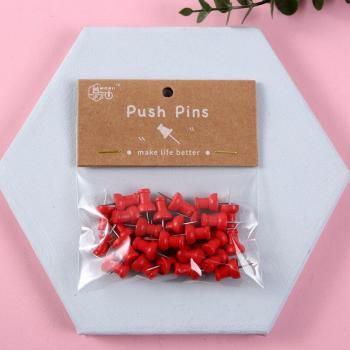 MOGII 30-Count Cork Board Push Pins