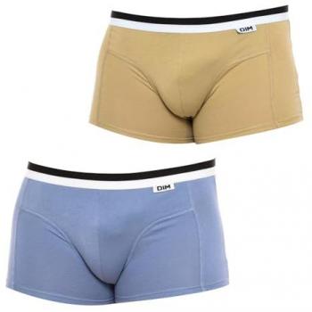 Boxer DIM D05H2 2 Unità Blu e Beige XL