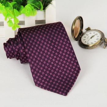 Jacquard‑Gewebe „Nachtblau“ – Herrenkrawatte