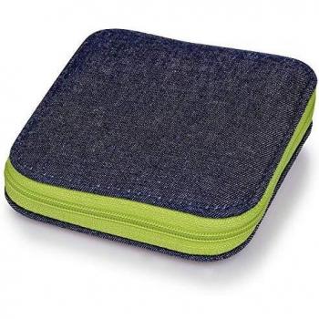 Prym Kreativ‑Reise-Set für Jeansnähen – Grüner Rucksack, 12 × 11 × 3 cm