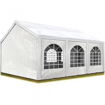TOOLPORT 3x6m Heavy-Duty Party Tent with PE 450 Fabric