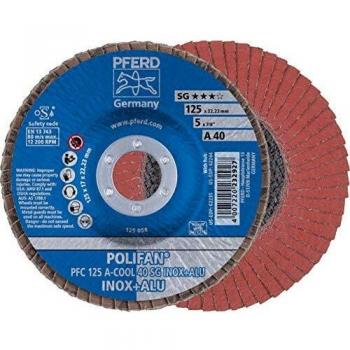 Disque lamelle bombé PFERD 125 mm G40