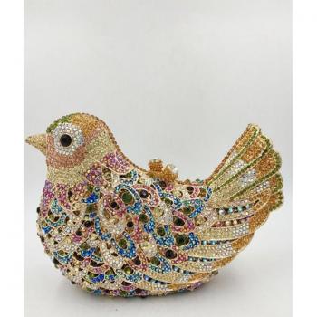 Colorful Diamonds Wedding Clutch for Women