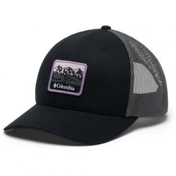 Boné Columbia Mesh Preto e Violeta