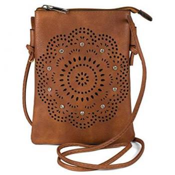 StyleBREAKER Blumenmuster Mini Bag