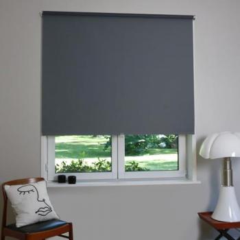 Store Enrouleur Automatique Gris Anthracite L214xH190cm Madeco