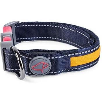 ZoomGlow Reflective Collar with Built‑in Battery – Small