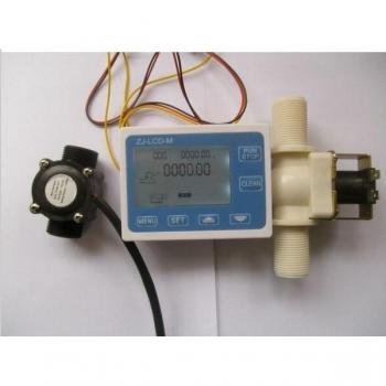 Dispositivo LCD de Flujo y Válvula Solenoide ¾”