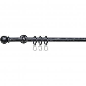 Gardinenstange »Esp Kugel«, Metall, Ø 16 mm, silber