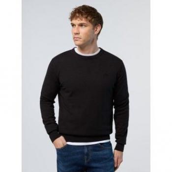 Classic Dark Grey North Sails Pullover – Rundhals S