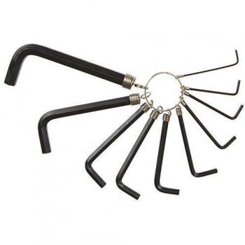 BlueSpot Tools B/S15311 Hexagon Key Set, 10 Piece