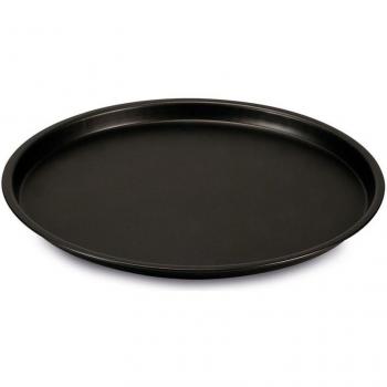 Padella per Pizza in Acciaio con Rivestimento Antiaderente 32cm Nero