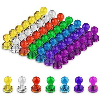 Strong magnetic push pins