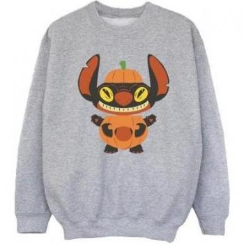 Sweatshirt Lilo & Stitch Thème Citrouille pour Enfants