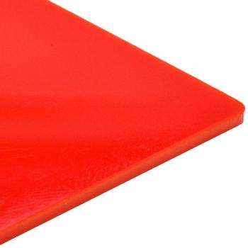 3mm Candy Red Gloss Acrylic Sheet A3 420mm x 297mm