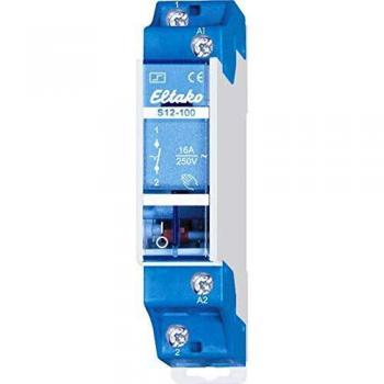 Impulse Changeover Switch 24V DC Eltako S12-100
