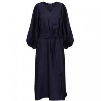 Seidensticker Sommerkleid in Uni Schwarz