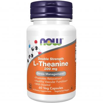 Now Foods L-Theanin 200 mg