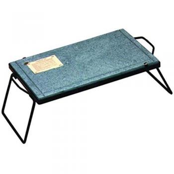 Piastra di Cottura in Pietra Ollare con Grandi Dimensioni e Supporto, 40X50 cm
