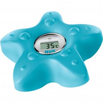 NUK Waterproof Digital Bath Thermometer (Blue)