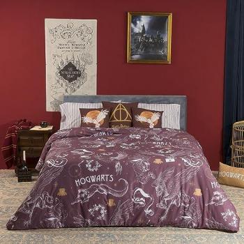 Bunter Bettdeckenbezug Harry Potter für Einzelmatratzen