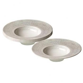 Ritzenhoff & Breker Gourmetteller – 28 cm, grauer 6er Satz