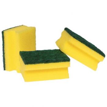 Spugna abrasiva Pippo con manico conf. 3 pz 8,5x6x H.3,5