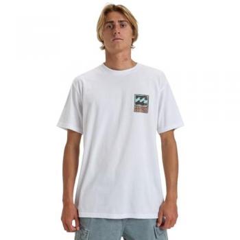 Billabong Maglia Bianca con Logo L