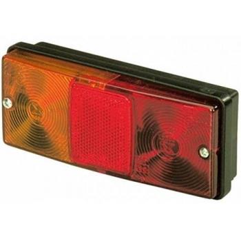 Fanale posteriore sx 3 luci 158x68mm