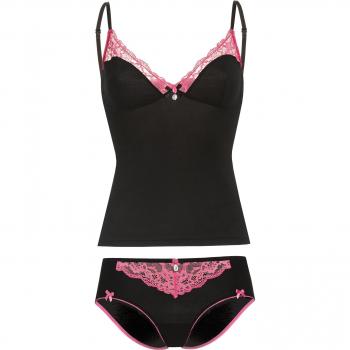 Vive Maria Sugar Ladies Set Wäsche-Set schwarz/pink