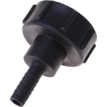 Food Grade IBC Tote Drain Valve Adapter 2.36 Coarse Thread to 16mm Hose