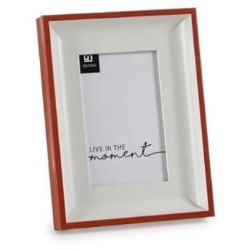 Bilderrahmen Kristall Rot Weiß Kunststoff (2,5 x 21 x 16 cm) (6 Stück)