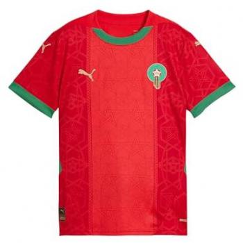 PUMA Marokko Kids Jersey 2025 Rot