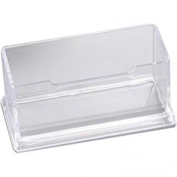 Clear Plastic Business Card Storage Box