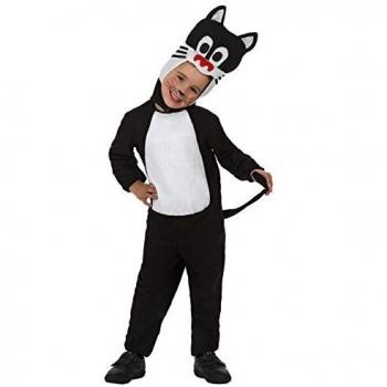 Atosa 10821 costume da gatto t-1 (3/4 anni)