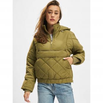 Urban Classics Damen Pulloverjacke Oversized mit Rautensteppung