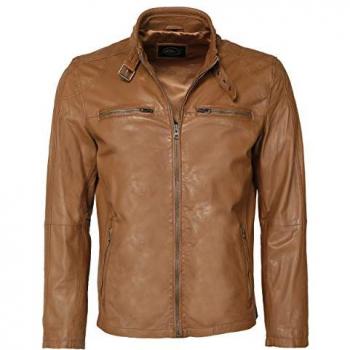 Herren Lederjacke JCC 310-19-224 Cognac Größe 50