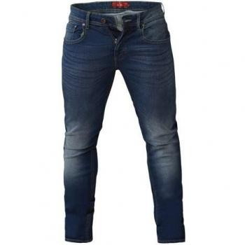 Jeans Uomo Slim Fit con Elastico D555