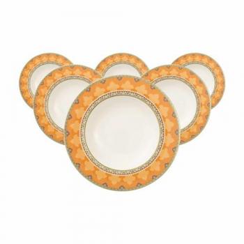 Villeroy & Boch Bunte Suppenteller Samarkand Mandarin