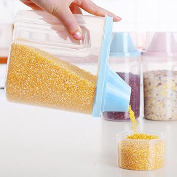 Caja a Prueba de Fugas 1,9 L para Arroz, Granos y Otros Alimentos