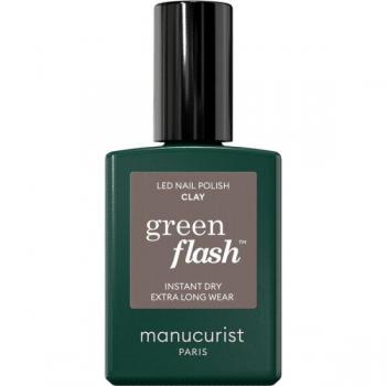 Green Flash Vernis Semi‑Permanent – Palette Marron-Gris-Noir