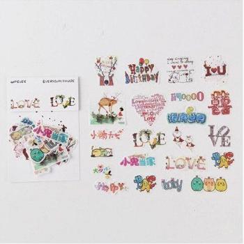 Handbuch‑Tagebuch‑Aufkleber‑Bundle: Himmel & Stadt – 40 Stück