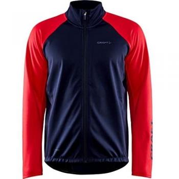 Craft Core Bike Subzero Outdoor‑Jacke für Männer, XL, rot/blau, 2021, witterungsfest