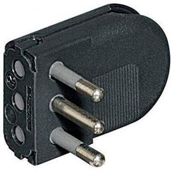 Spina Salvaspazio Volante 10A Antracite Bticino S2495TGE 2P+T