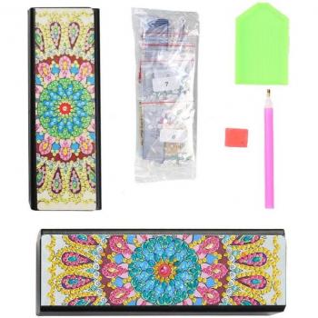 5D DIY Diamond Painting Leather Sunglasses Box