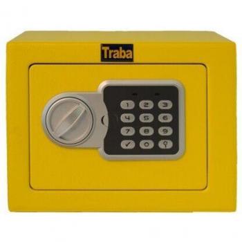 Traba Mini Caja de Almacenamiento Amarilla